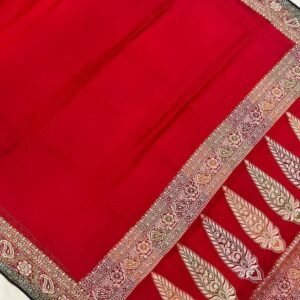 BB 04 Banarasi Dyeable Soft Warm Silk Saree