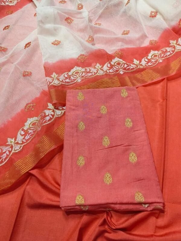 BB 05 Banarasi Unstitched Salwar Kameez With Dupatta