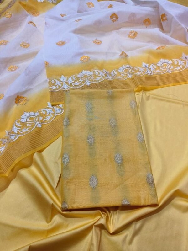BB 05 Banarasi Unstitched Salwar Kameez With Dupatta