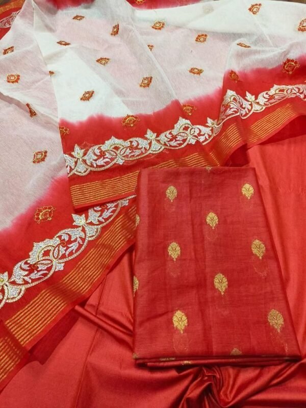 BB 05 Banarasi Unstitched Salwar Kameez With Dupatta