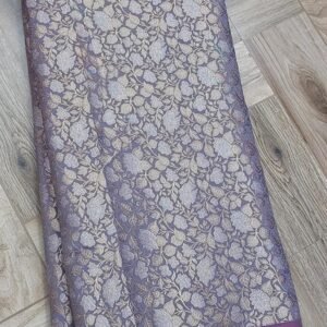 BB 07 Banarasi Handloom Katan Silk Brocade Fabric