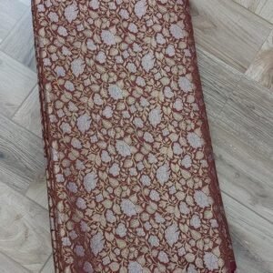 BB 07 Banarasi Handloom Katan Silk Brocade Fabric