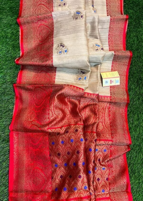 BB 09 Tussar Pure Handloom Saree