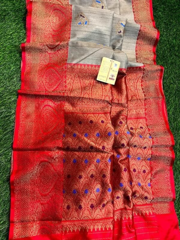 BB 09 Tussar Pure Handloom Saree