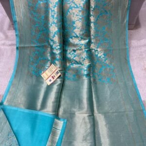 BB 013 Banarasi Handloom Pure Paudi Katan Silk Saree