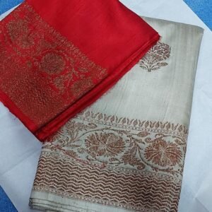 BB 016 Banarasi Handloom Pure Kaduwa  Raw Silk Saree