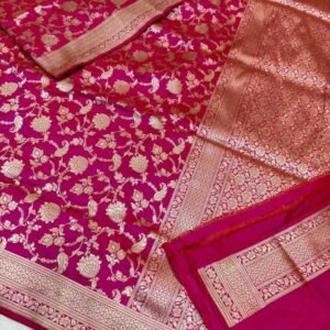 BB 17 BANARASI HANDLOOM PURE KADUWA KATAAN  SILK SAREE