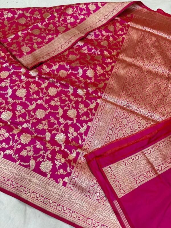 BB 17 BANARASI HANDLOOM PURE KADUWA KATAAN  SILK SAREE