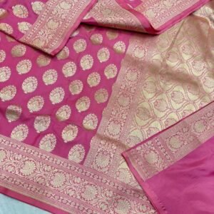 BB 17 BANARASI HANDLOOM PURE KADUWA KATAAN  SILK SAREE