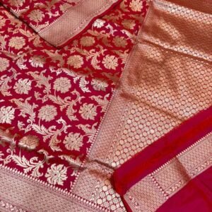 BB 17 BANARASI HANDLOOM PURE KADUWA KATAAN  SILK SAREE