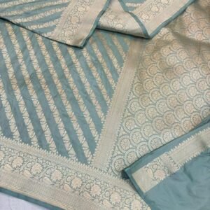 BB 17 BANARASI HANDLOOM PURE KADUWA KATAAN  SILK SAREE