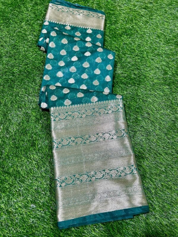 AB 01 Semi Georgette Saree - Image 2