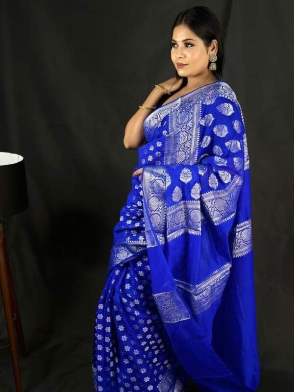 AB 02 Semi Georgette Saree