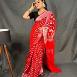 AB 02 Semi Georgette Saree