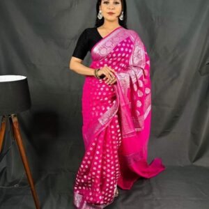 AB 02 Semi Georgette Saree
