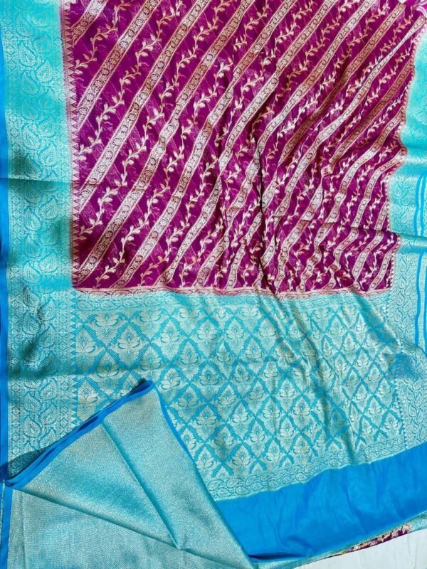 AB 03 Semi Georgette Saree - Image 2