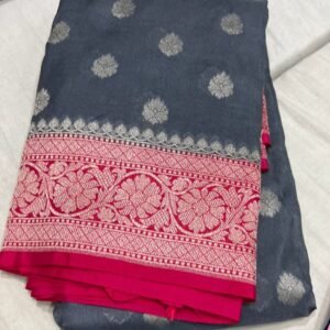 AB 03 Semi Georgette Saree