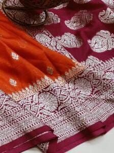 AB 04 Chiffon Dyble Saree