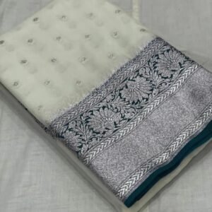 AB 04 Chiffon Dyble Saree