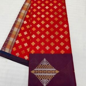 BB 28 Banarasi soft semi kataan silk saree