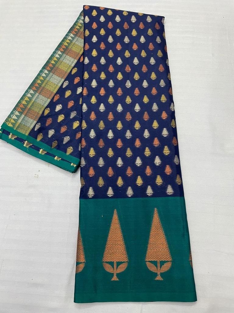 BB 28 Banarasi soft semi kataan silk saree
