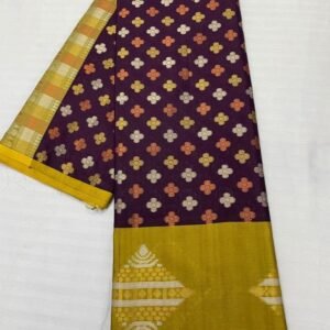 BB 28 Banarasi soft semi kataan silk saree