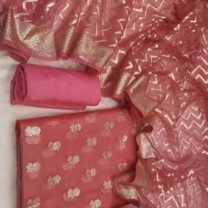 BB 44 Exclusive Banarasi Unstitched Salwar kameez with Dupatta