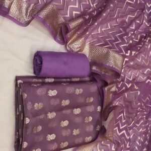 BB 44 Exclusive Banarasi Unstitched Salwar kameez with Dupatta