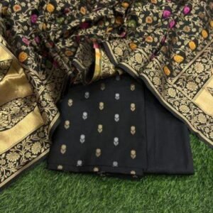 BB 47 Exclusive Banarasi Unstitched Salwar kameez with Dupatta