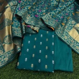 BB 47 Exclusive Banarasi Unstitched Salwar kameez with Dupatta