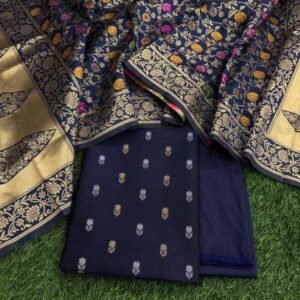 BB 47 Exclusive Banarasi Unstitched Salwar kameez with Dupatta