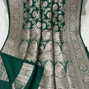 BB 51 Banarasi Semi katan silk saree