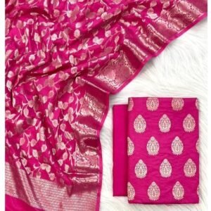 BB 52 Exclusive Banarasi Unstitched Salwar kameez with Dupatta