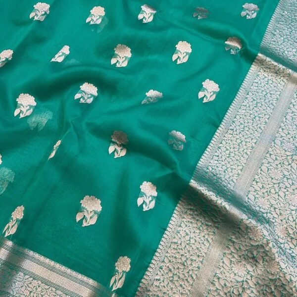 BB 53 Banarasi Semi Organza Saree