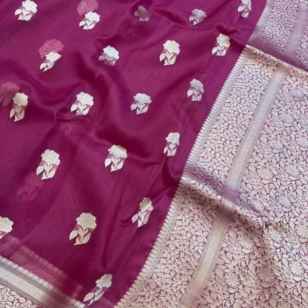 BB 53 Banarasi Semi Organza Saree