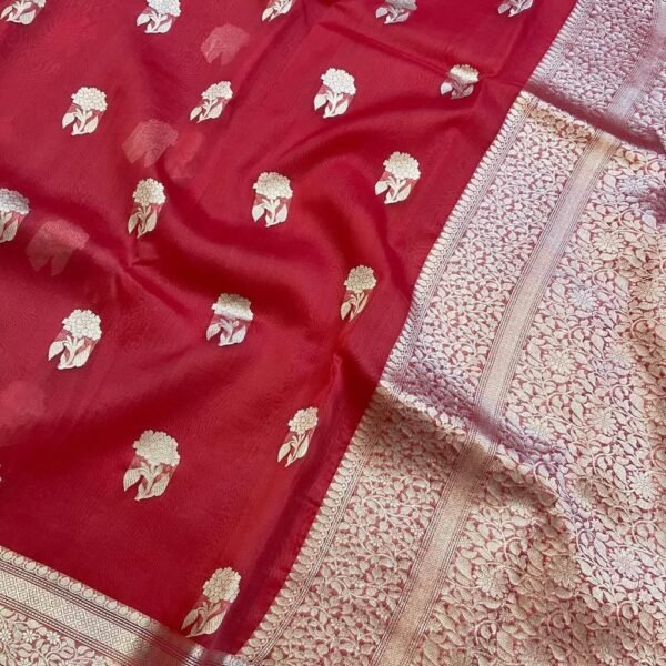 BB 53 Banarasi Semi Organza Saree