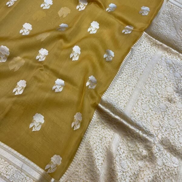BB 53 Banarasi Semi Organza Saree