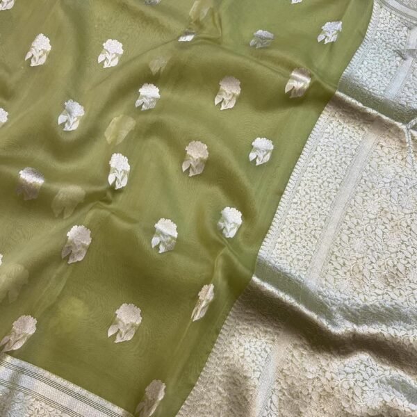 BB 53 Banarasi Semi Organza Saree