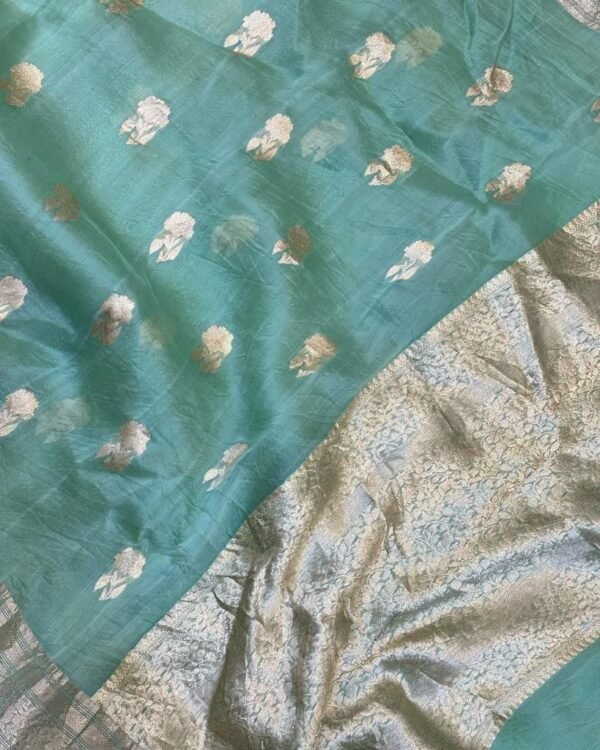 BB 53 Banarasi Semi Organza Saree