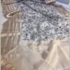 BB 55 Banarasi Dyeable semi kora organza silk saree