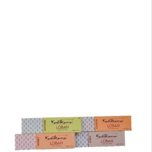 Kashikana Loban Aggarbatti 100gm x 4 Boxes( KAPOOR, GAYATRI, OUDH,HONEY )