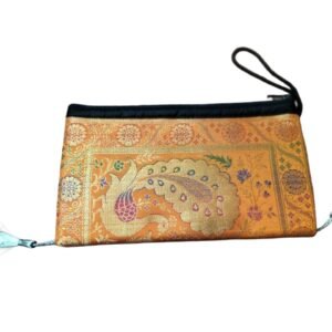 Handmade Banarasi Clutch Bag (Size 6x10 inches)