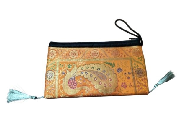 Handmade Banarasi Clutch Bag (Size 6x10 inches)