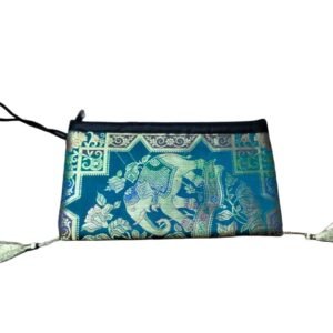 Handmade Banarasi Clutch Bag (Size 6x10 inches)