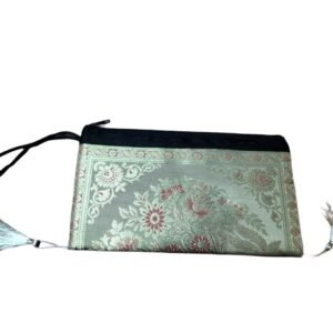 Handmade Banarasi Clutch Bag (Size 6x10 inches)