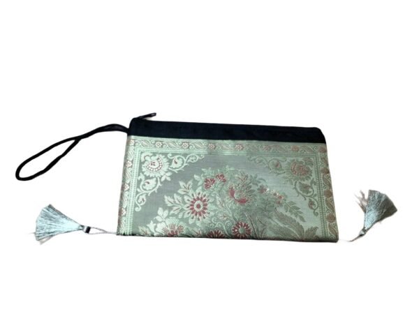 Handmade Banarasi Clutch Bag (Size 6x10 inches)